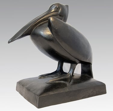 Armand Petersen - Pélican Bec dans le cou - Grande taille