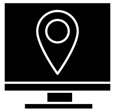 An icon representing local SEO.