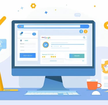 Optimized Google Business Profile showcasing business information and customer reviews.