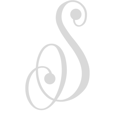 Decorative letter S monogram