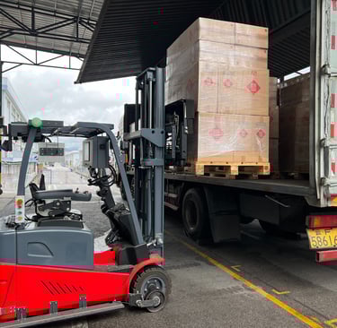 VisionNav Robotics autonomous forklift