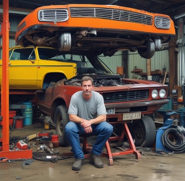 man standing near balcony