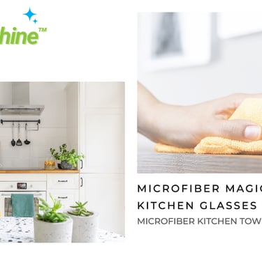 Microfiber Cleaning Cloths for Home & Kitchen