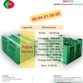 Palette Plastique Maroc 