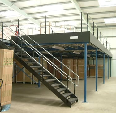 Custom Free-Standing-Mezzanines-Equipement-Industriel-RC