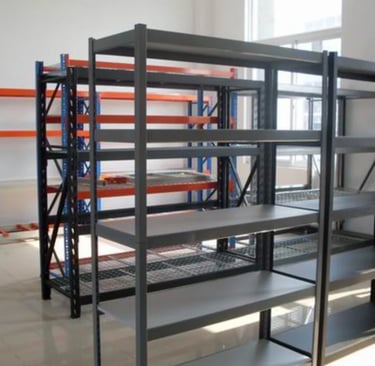 light duty racking systems from equipement industriel rc