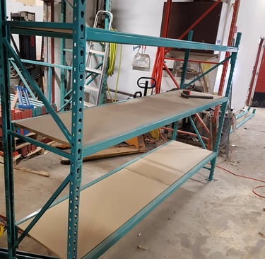 shelving systems from equipement industriel rc
