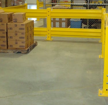 Warehouse Guardrails - Equipement Industriel RC