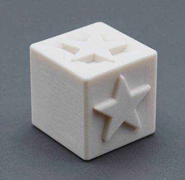 Close-up of a futuristic sensory gadget with glowing blue petroleum and vibrant orange accents.