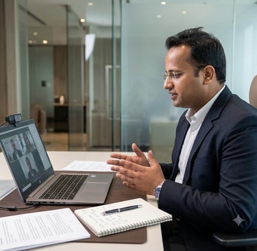 Tanuj Keswani — business financial strategy consultant India, CA DBA Ex-Deloitte