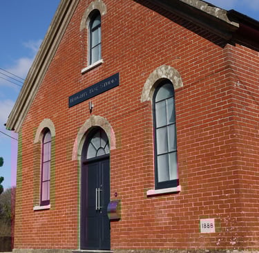 Outside Naughty Boy Studio