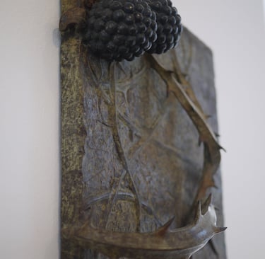 Bronze Relief Panel By Mark Richard Hall