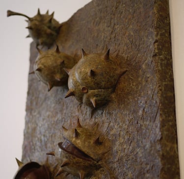 Bronze Relief Panel By Mark Richard Hall