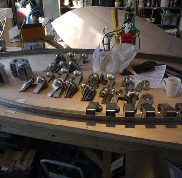 Stainless Steel Artistic Fabrication In Progress