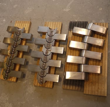 Stainless Steel Artistic Fabrication In Progress