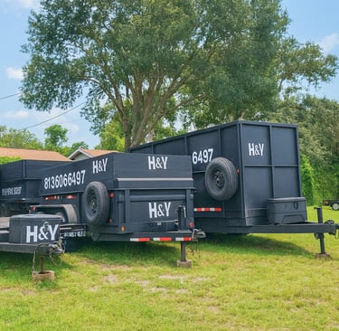 Dumpster and Flatbed Trailer Rental Tampa