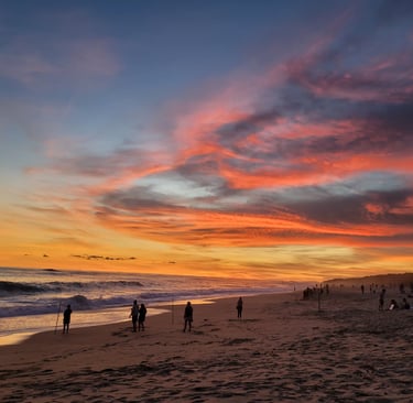 Atardecer en Puerto Escondido