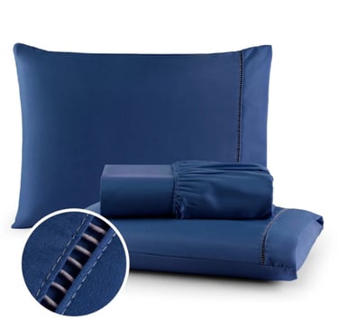 Jogo de Lençol 03 Peças 400 Fios Cama