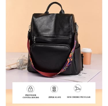 SHINYDIARY Mochila 2025 2026 Bolsa Feminina GRANDE Escolar Trabalho Viagem Couro Sintéticos