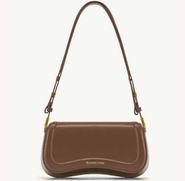 Bolsa de Ombro Feminina com Alça Ajustável, Bolsa Feminina Elegante com Couro Preto, Bolsa Transvers