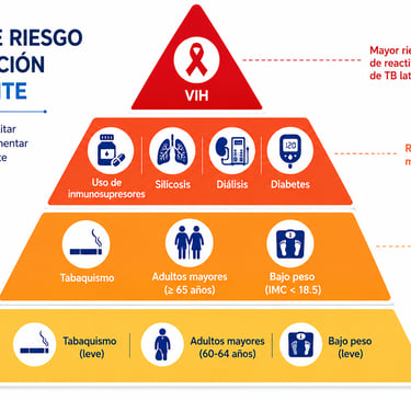 factores de riesgo de reactivación de tuberculosis latente a tuberculosis activa