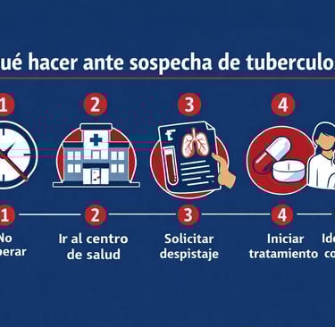 Pasos a seguir si sospechas tener tuberculosis: desde consulta médica hasta inicio de tratamiento