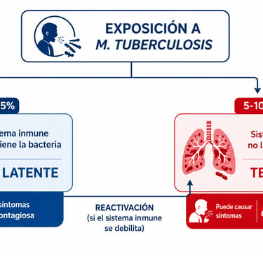  qué ocurre tras la exposición a la bacteria de la tuberculosis