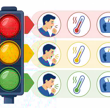 Semáforo de señales de alarma de tuberculosis para personas con diabetes