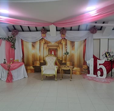  Decoración de eventos especiales 15 años