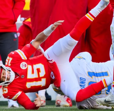 Lesión de Patrick Mahomes, ruptura del ligamento cruzado anterior