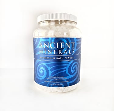 a jar of ancient minerals bath salts