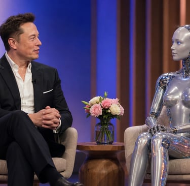 Elon talking to Android