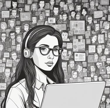 men and women gathered around a table