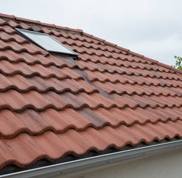two people working on a large wooden object