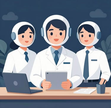 photo of white staircase