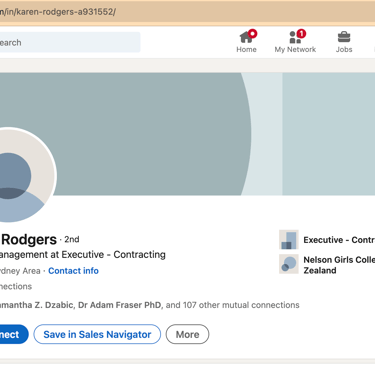 Did you know your can customise your LinkedIn URL?