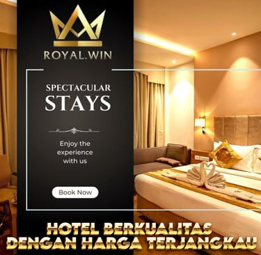 Fasad Royal Indonesia Hotel yang modern dengan layanan hotel berkualitas namun tetap ramah di kantong