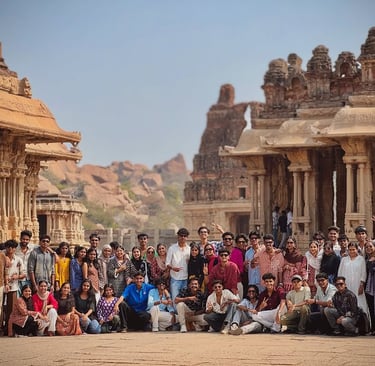 College Tour organized by Gleamstern Travels Kerala