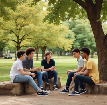 We facilitate peer discussions