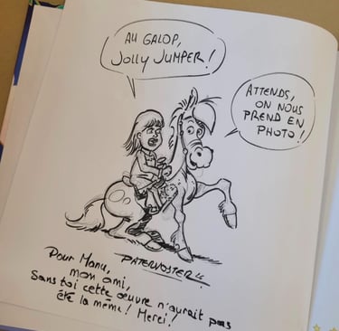 Comic artist David Paternoster Book Signing