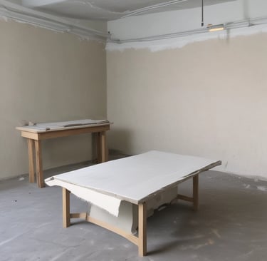 a table with a table top and a table with a table top