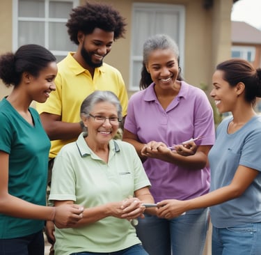 A set of durable wheelchairs lined up in a clean medical facility.