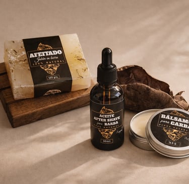 Productos de Cosmetica natural para caballeros