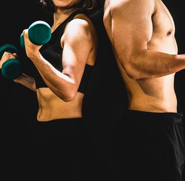 Ejercicio muscular para generar hipertrofia
