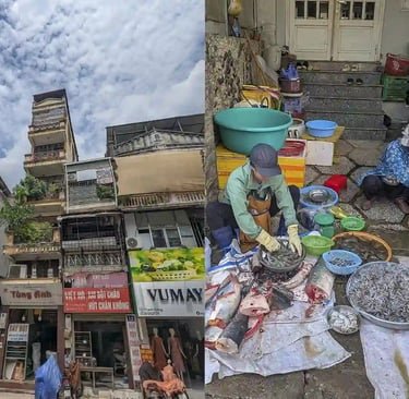 City life in Hoi An, Vietnam