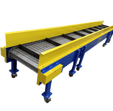 Transportador de tablillas para manejo de scrap industrial utilizado en el traslado y control de res