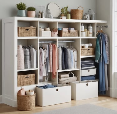 two black trash bins beside wall