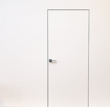 Drzwi ukryte. Drzwi malowane. Nowoczesne drzwi wewnętrzne