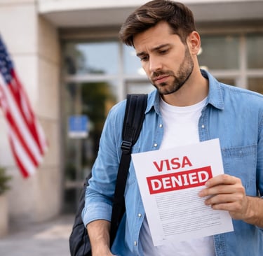 visto americano negado