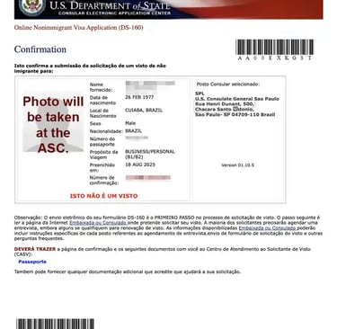 Confirmação DS160